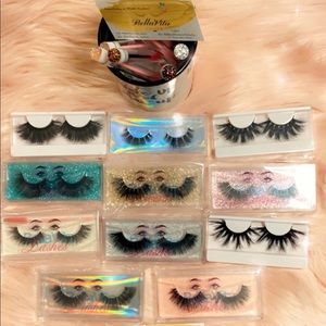 3D Glam Mink Lashes $8 each!!! Wear multi times!!